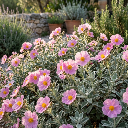 Cistus Albidus Pink Silk Flower Seeds