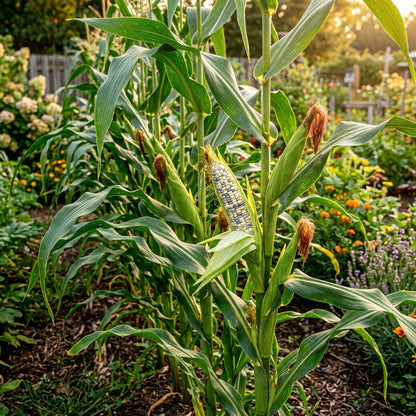 Shimmering Silver Corn Seeds