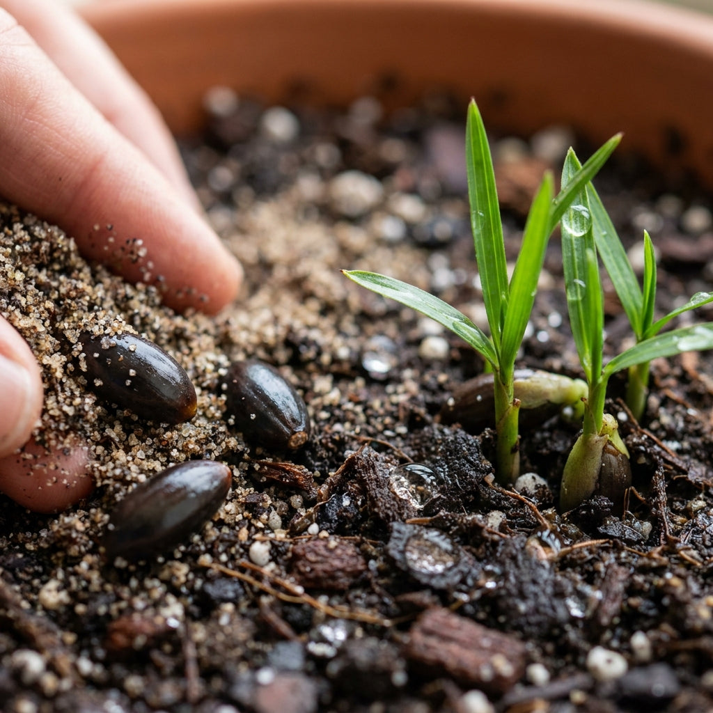 Silver Saw Palmetto (Serenoa repens) Seeds for Planting