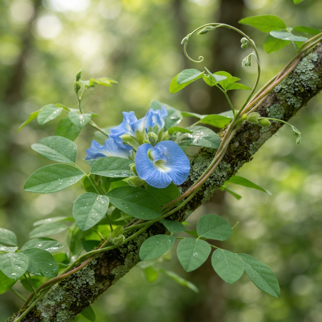 Sky Blue Jude Vine Flower Seeds for Planting