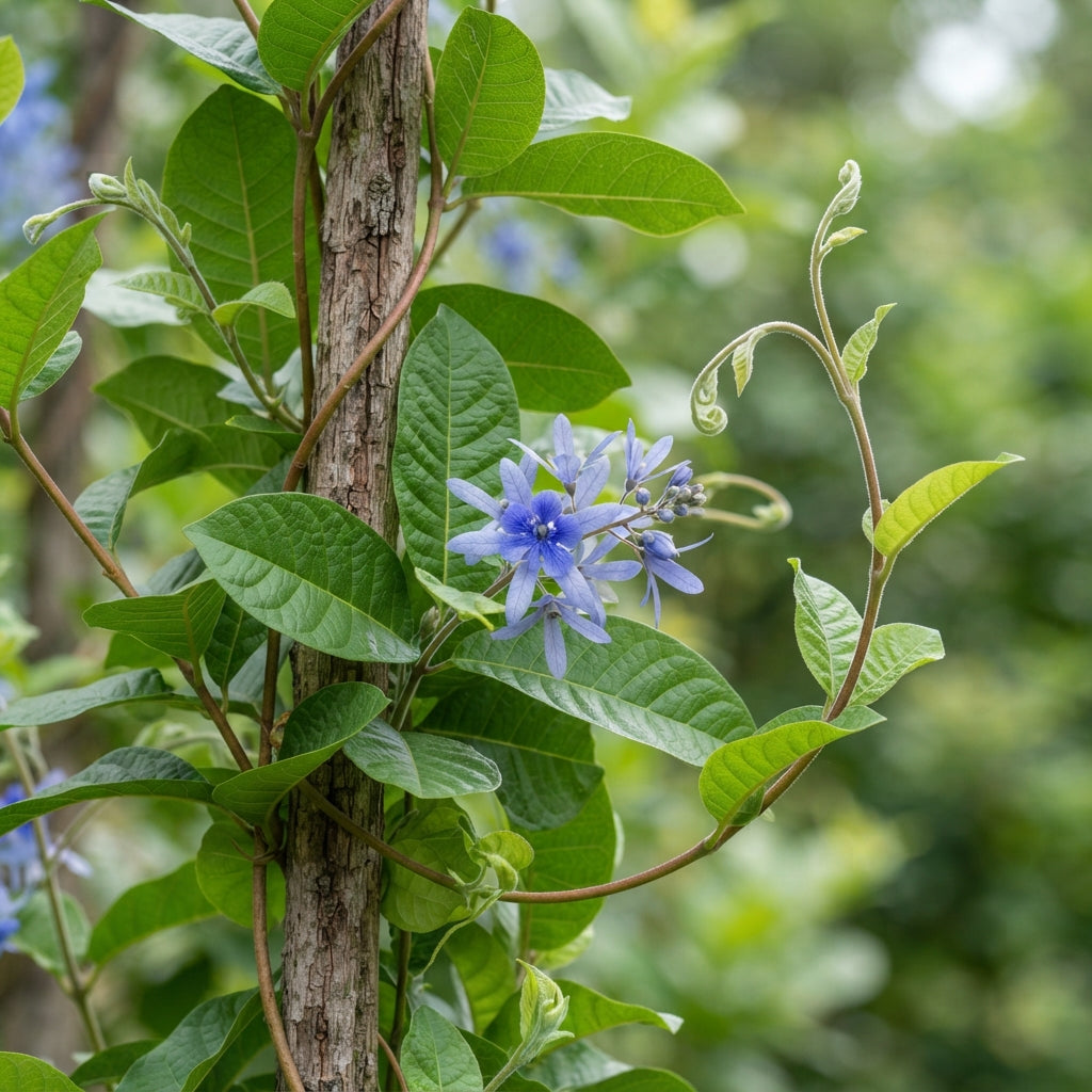 Sky Blue Jude Vine Flower Seeds for Planting