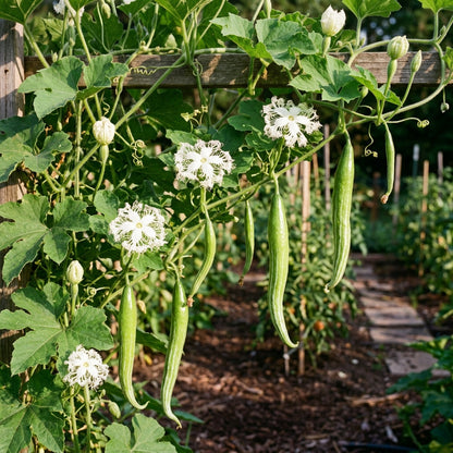 Green Snake Gourd Seeds – Traditional Snake Gourd Seeds