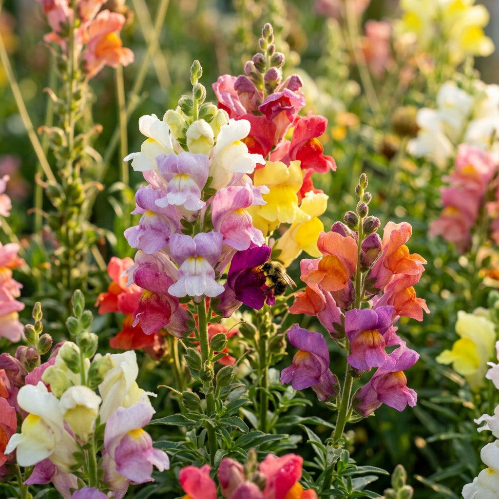 Antirrhinum Majus Pumilum Dwarf Mix Seeds