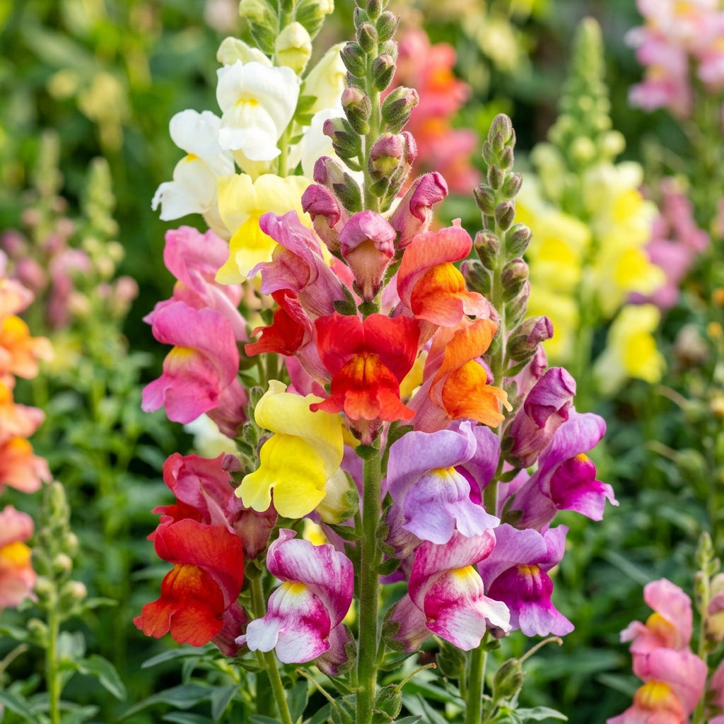Antirrhinum Majus Admiral Mixed F1 Seeds – Colorful Snapdragon Mix