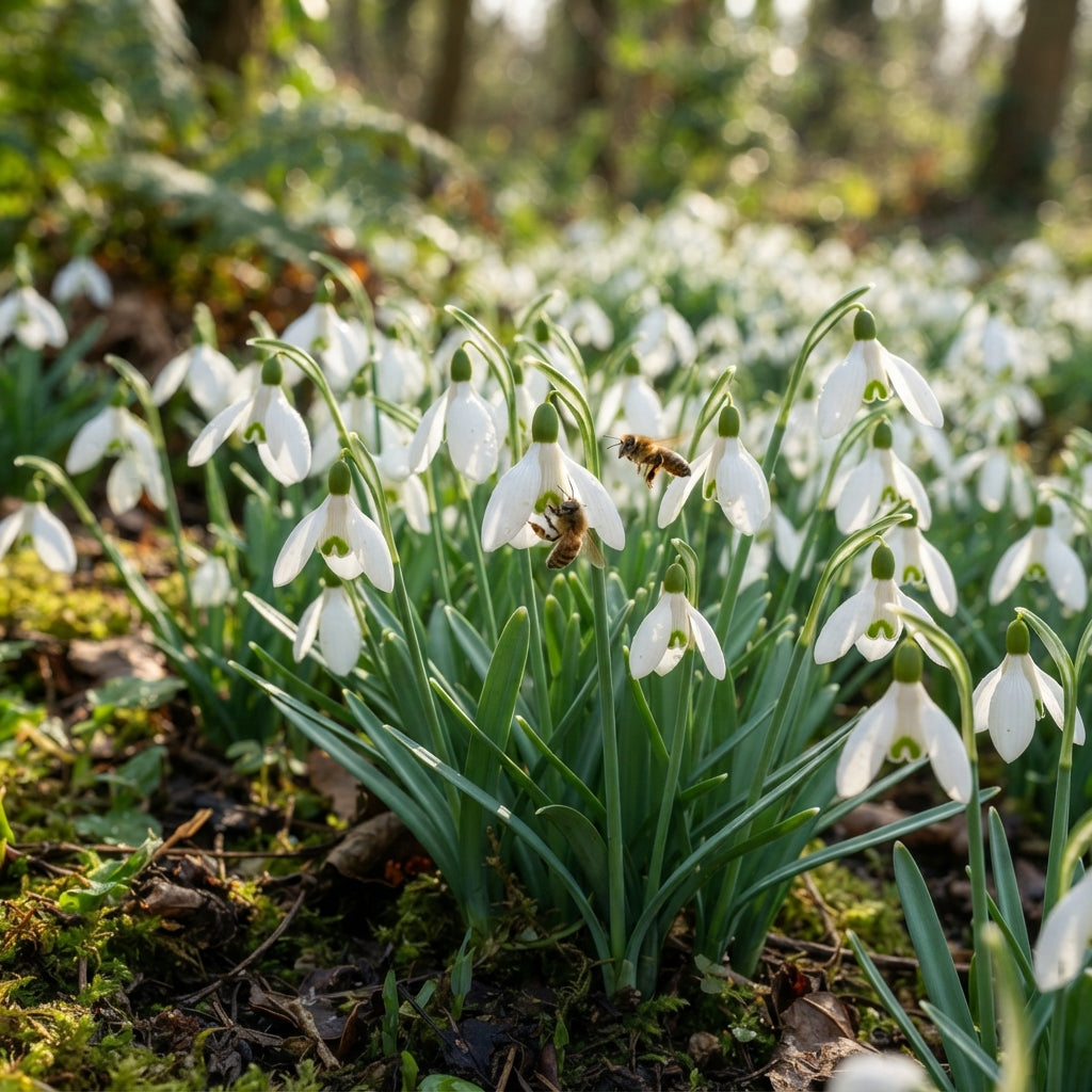 Galanthus Elwesii Flower Seeds - Snowdrop Flower Seeds for Garden
