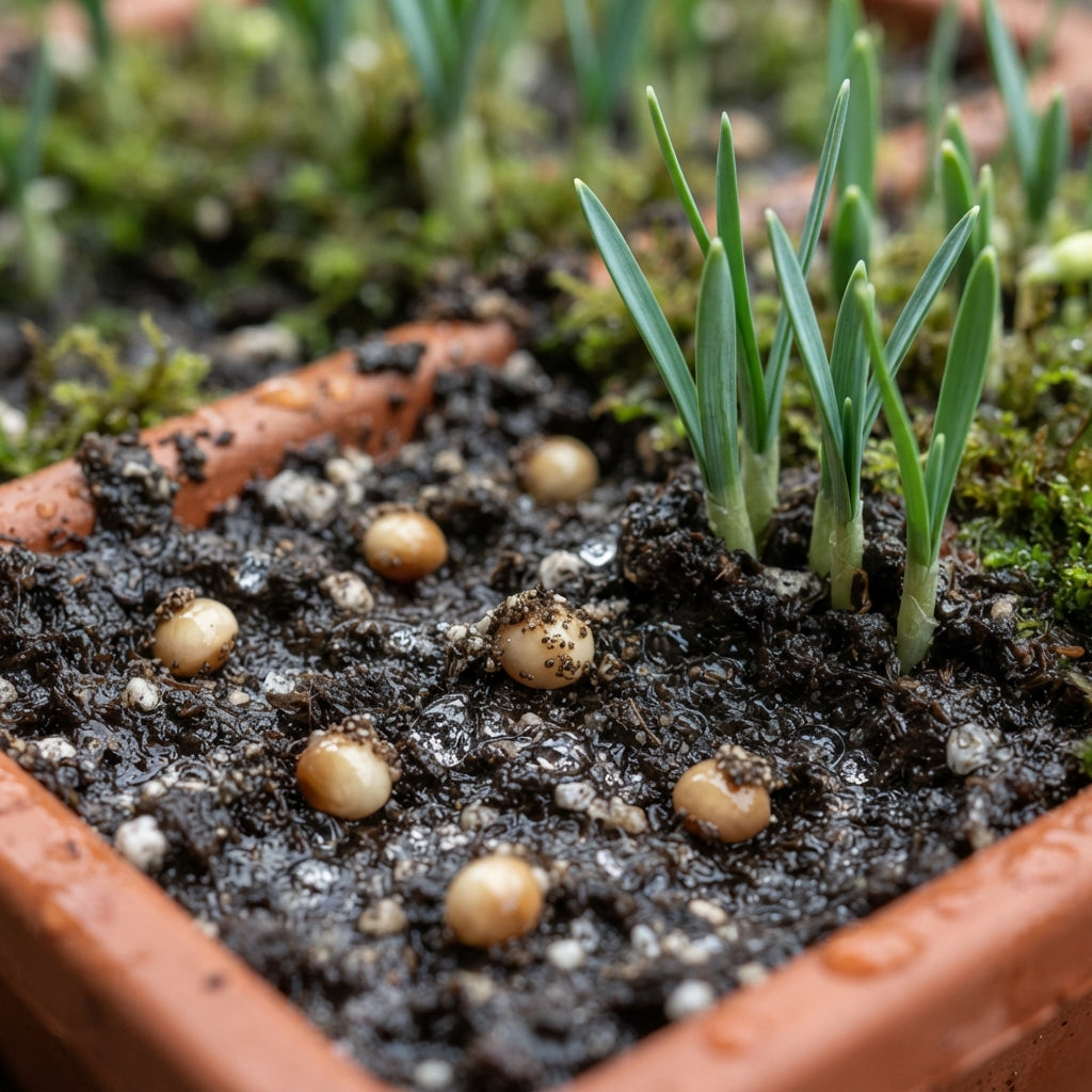 Galanthus Elwesii Flower Seeds - Snowdrop Flower Seeds for Garden