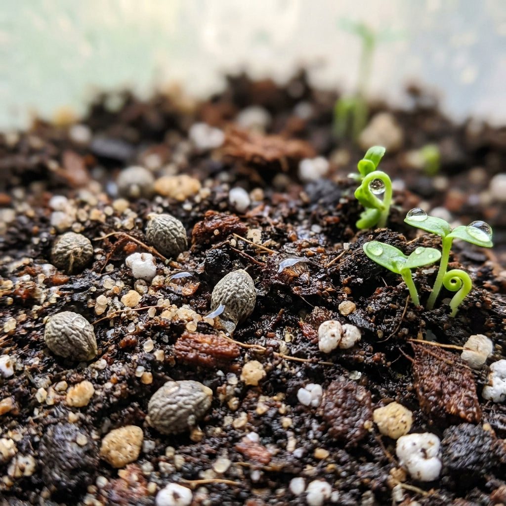 Orange Black-Eyed Thunbergia Seeds for Planting