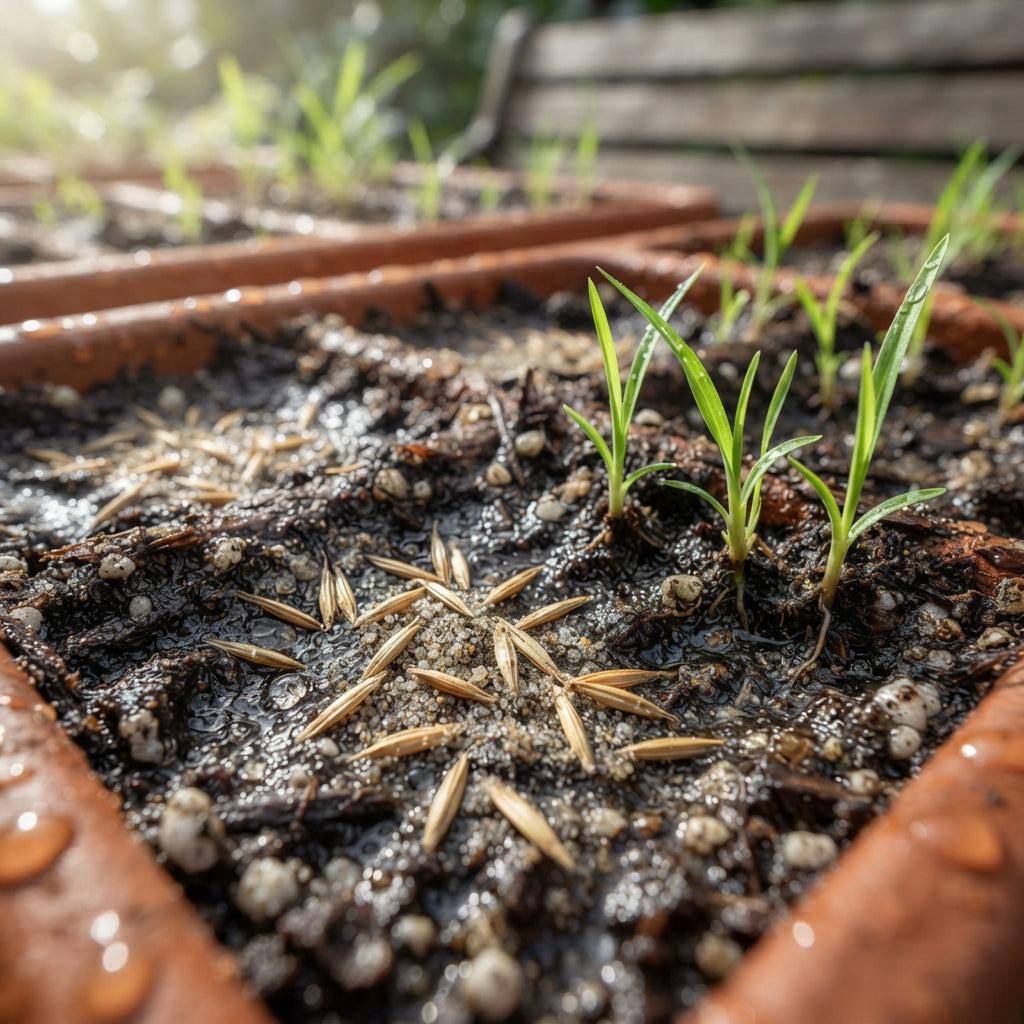 White Fountain Grass (Pennisetum villosum) Seeds for Planting