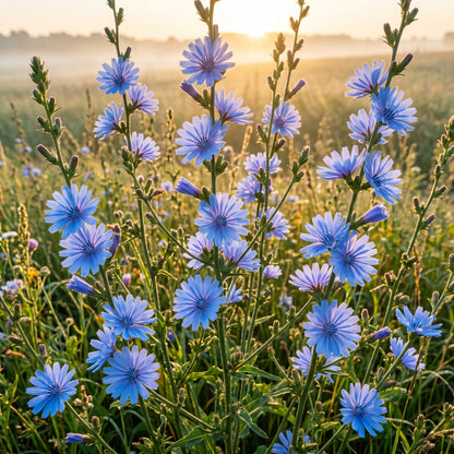 Chicory Seeds – Cichorium intybus Blue Flower Garden Seeds