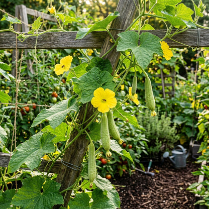 Desi Bunching Sweet Sponge Gourd Seeds – Sponge Gourd Seeds for Home Garden