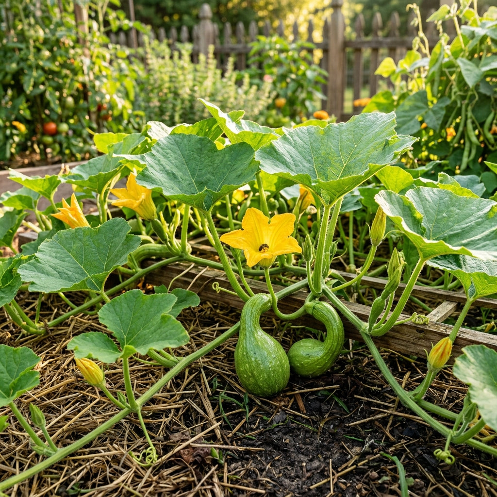 Pennsylvania Dutch Crookneck Squash Seeds – Squash Seeds for Home Garden