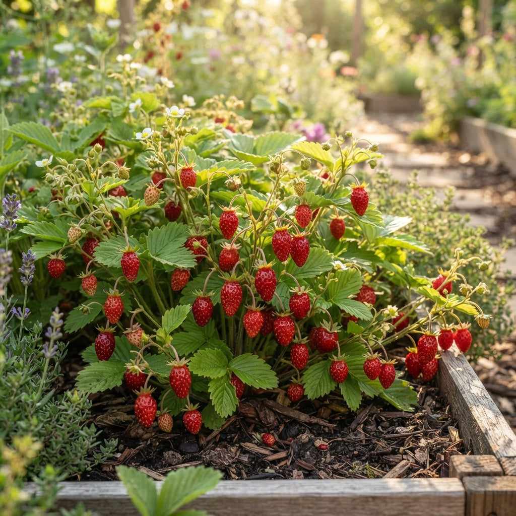 Alexandria Alpine Strawberry Seeds for Planting