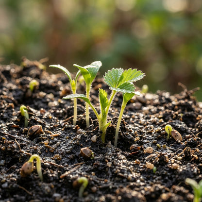 Vesca Baron Strawberry Seeds for Planting