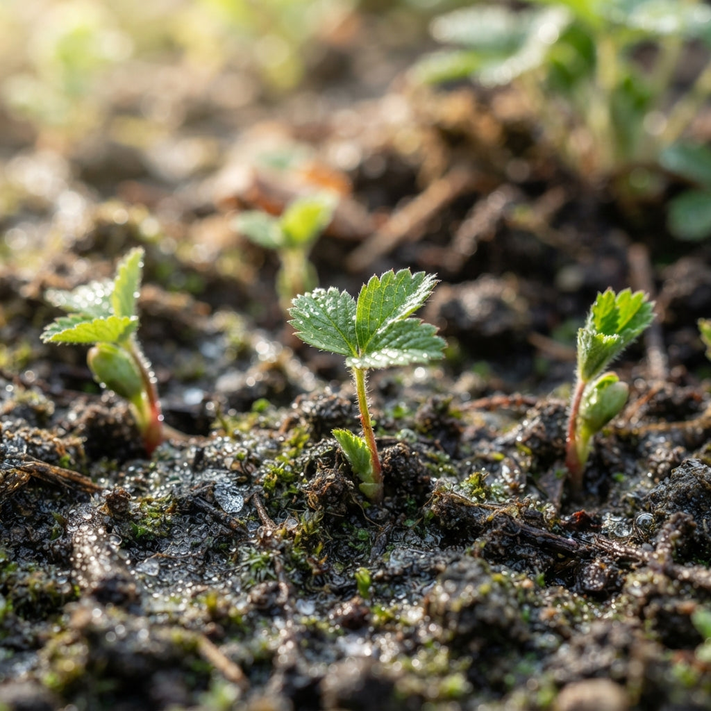 White Soul Alpine Strawberry Seeds for Planting