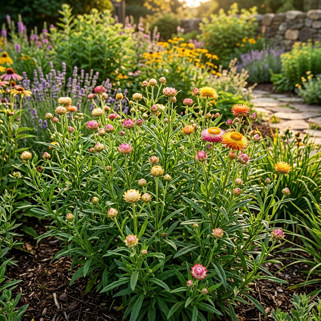 Mixed Strawflower Seeds – Everlasting Flower Blend