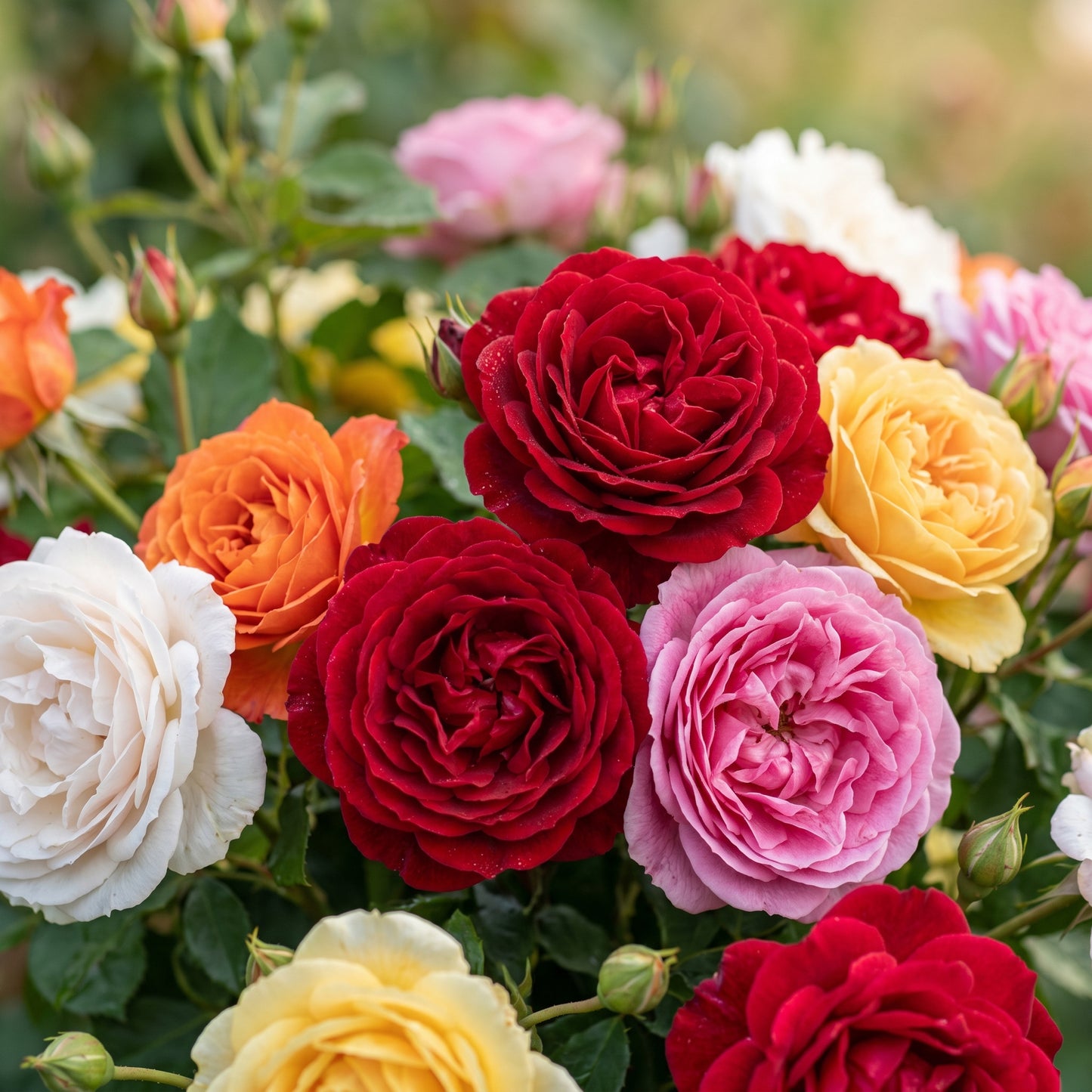 Mixed Rose Flower Seeds for Garden Decoration