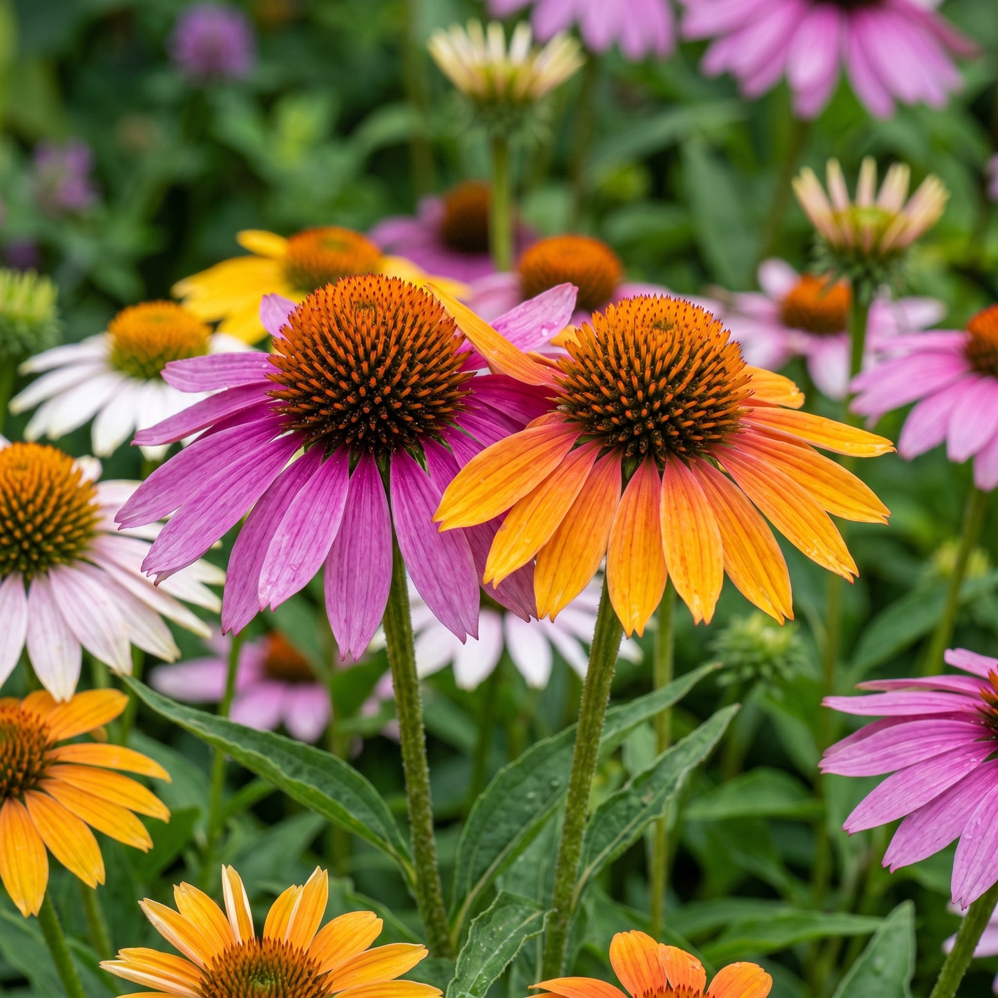 Echinacea Flower Seeds – Perennial Coneflower Seeds for Garden Planting