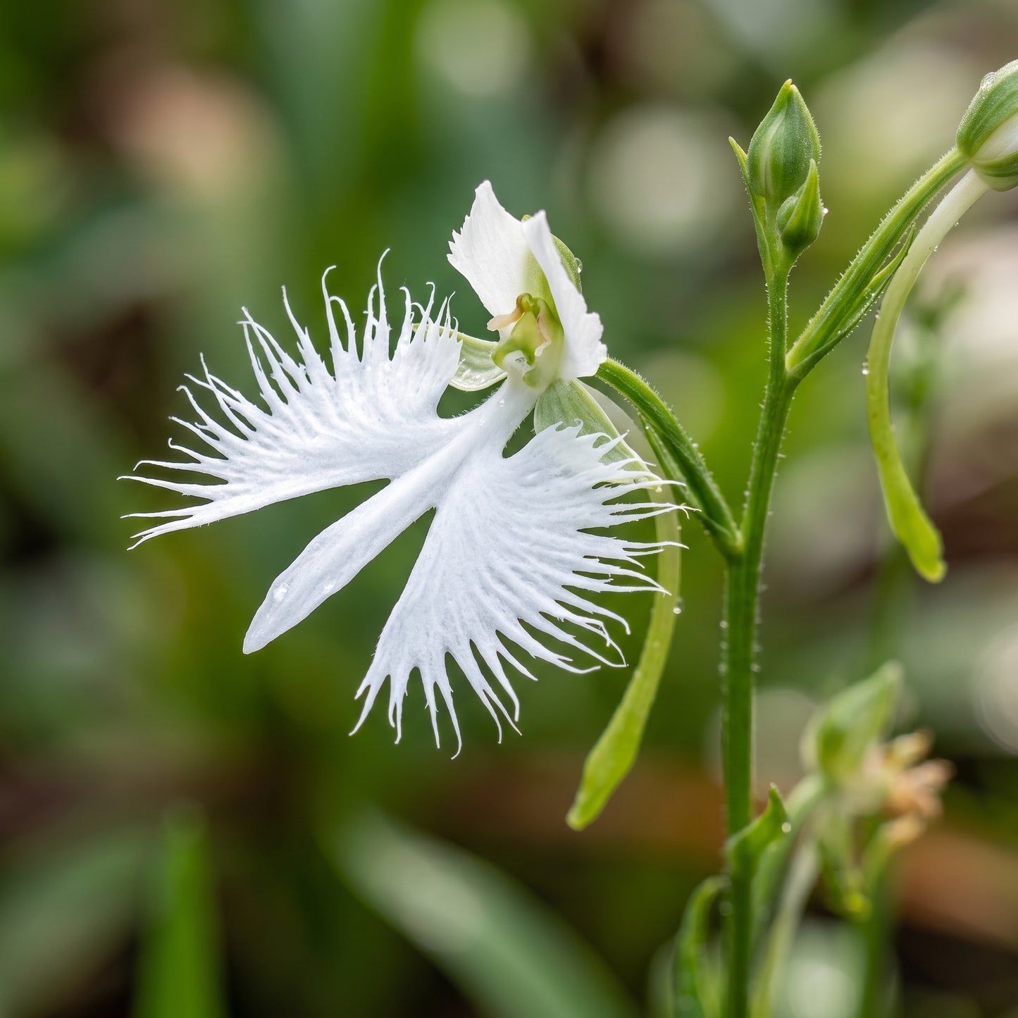 White Egret Orchid Seeds (Habenaria radiata) – Dove Orchid Flower Seeds