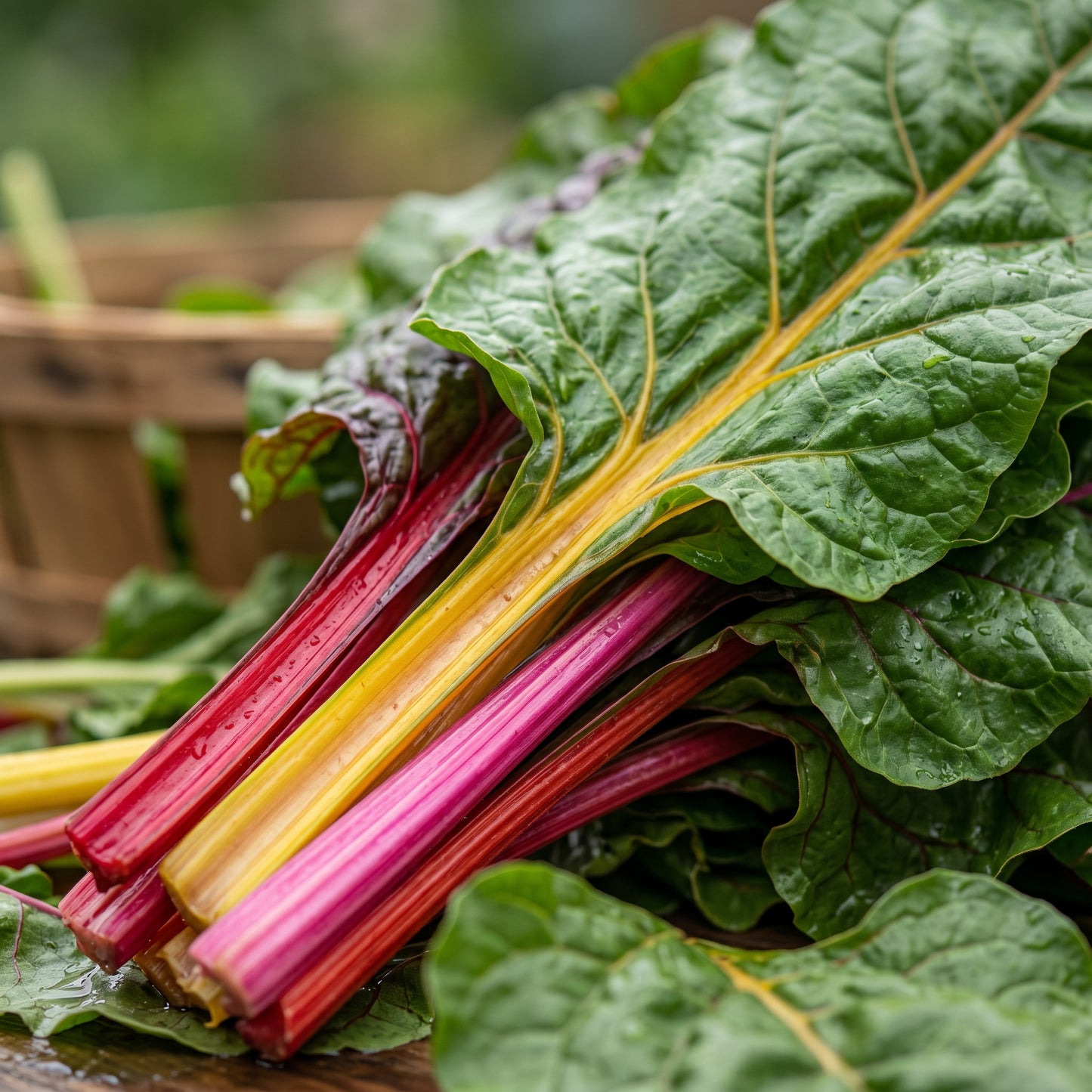 Swiss Chard Seeds ‘Rainbow Blend’ – Colorful Swiss Chard Vegetable Seeds