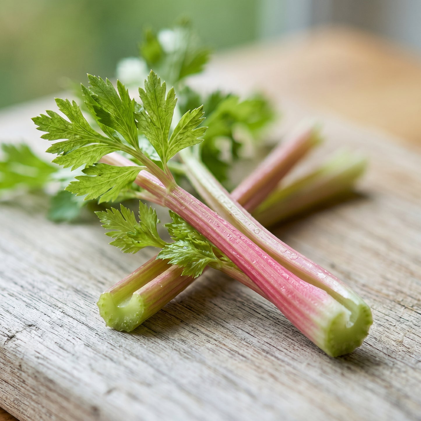 Pink Chinese Celery Herb Seeds