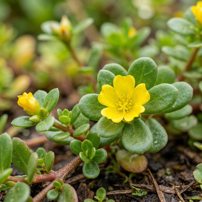 Purslane Seeds (Portulaca oleracea) – Verdolagas Edible Green Seeds