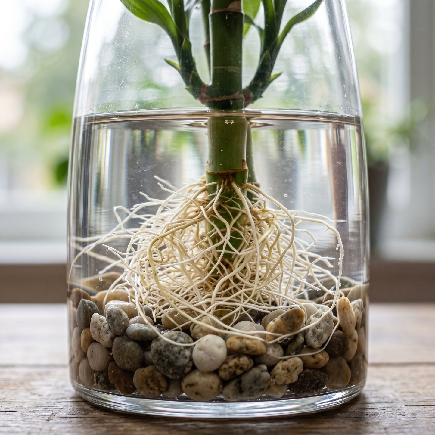 Lucky Bamboo Plant (Dracaena sanderiana) – Indoor Bamboo Live Plant