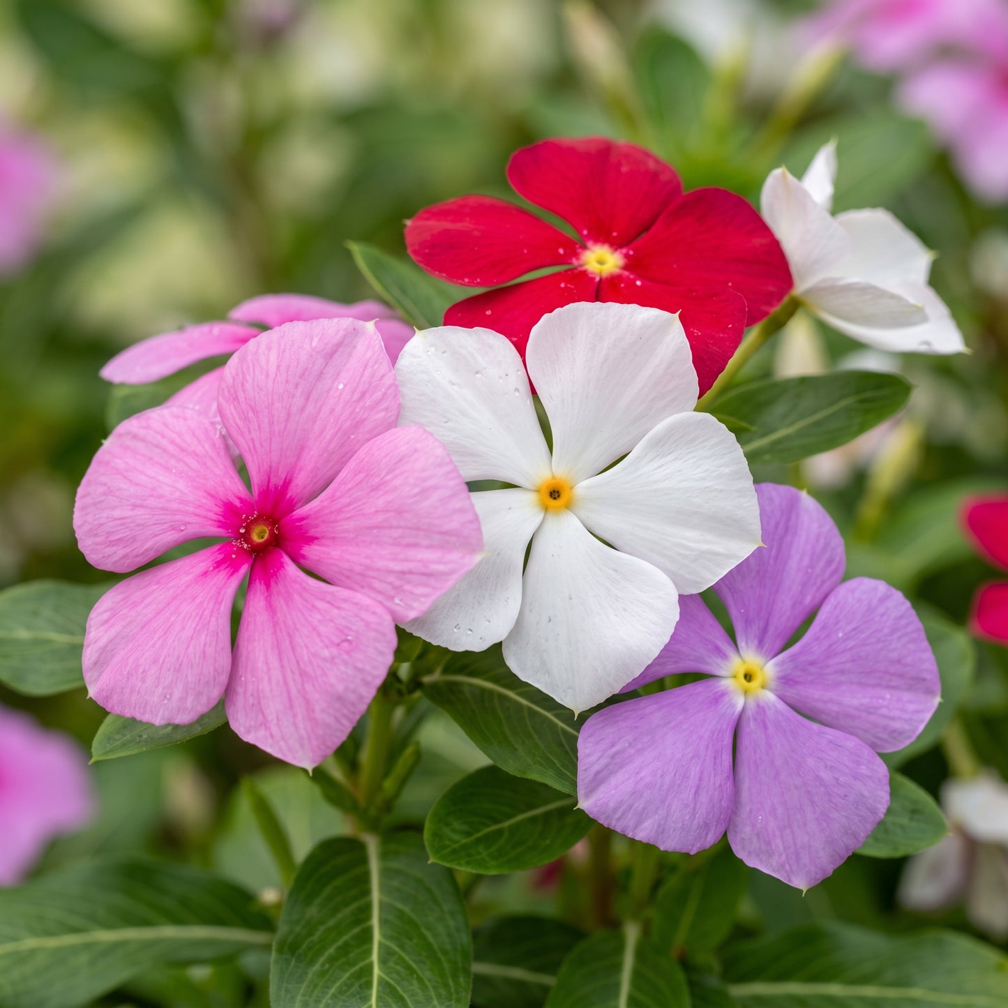Madagascar Periwinkle Seeds (Catharanthus roseus) – Vinca Flower Seeds