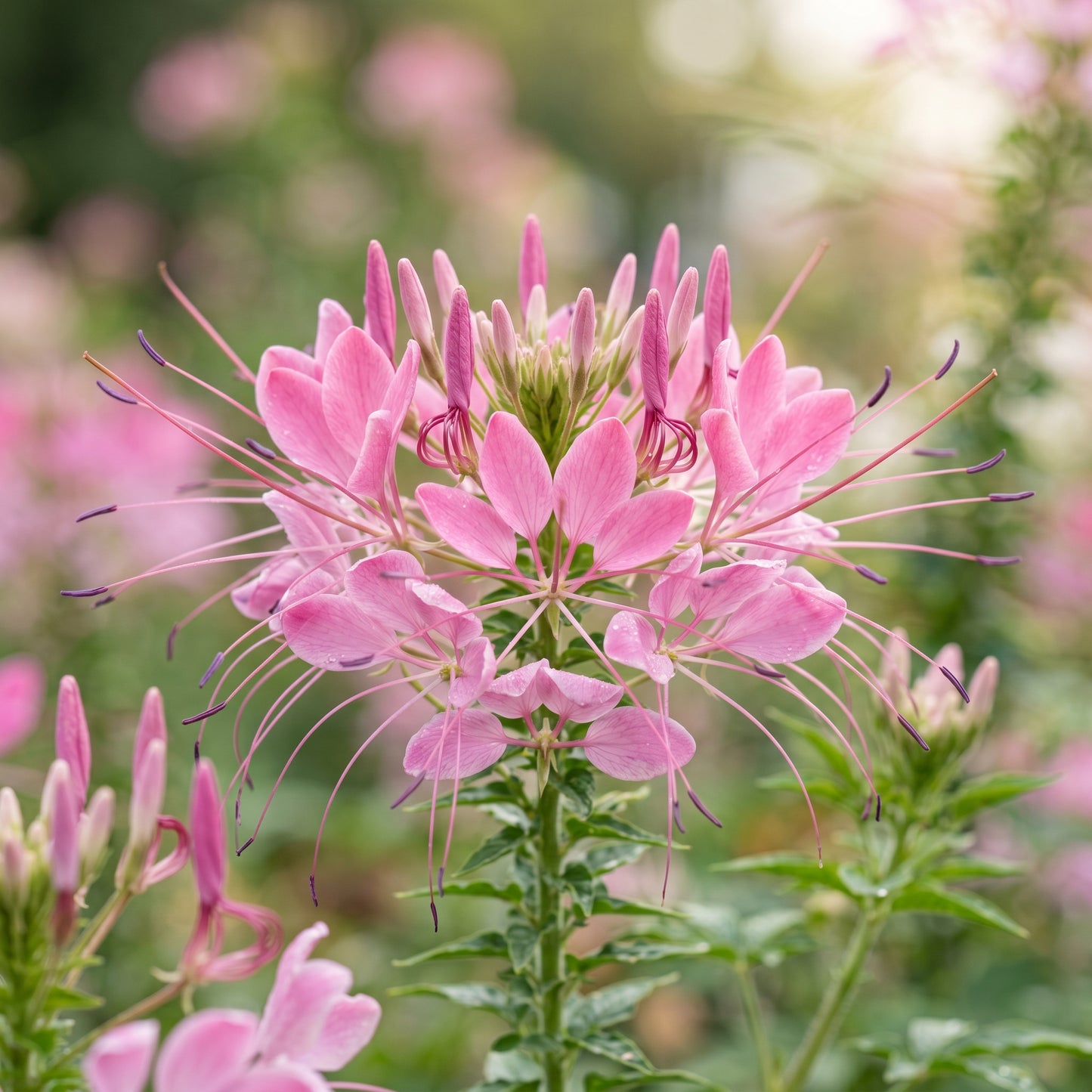 Spider Flower Seeds (Cleome hassleriana) – Pink Cleome Flower Seeds