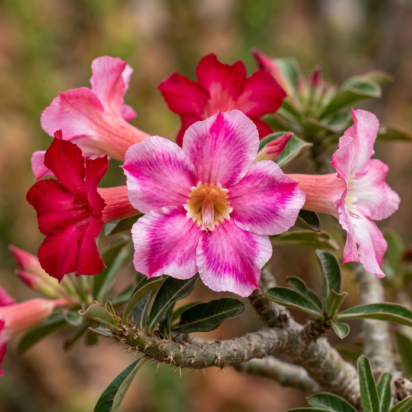 Desert Rose Seeds (Adenium obesum) – Flowering Succulent Seeds