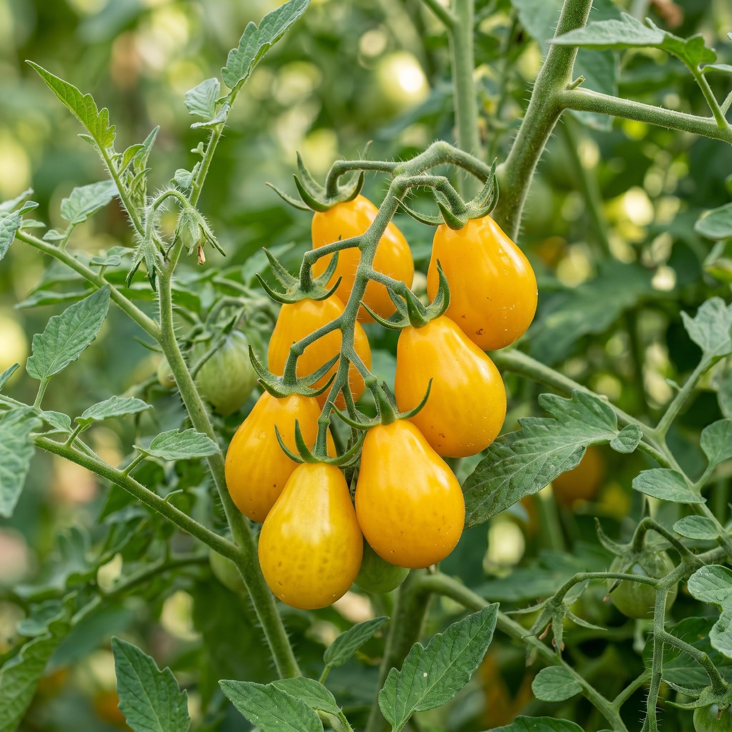 Yellow Pear Tomato Seeds (Solanum lycopersicum) – Heirloom Yellow Pear Tomato Seeds