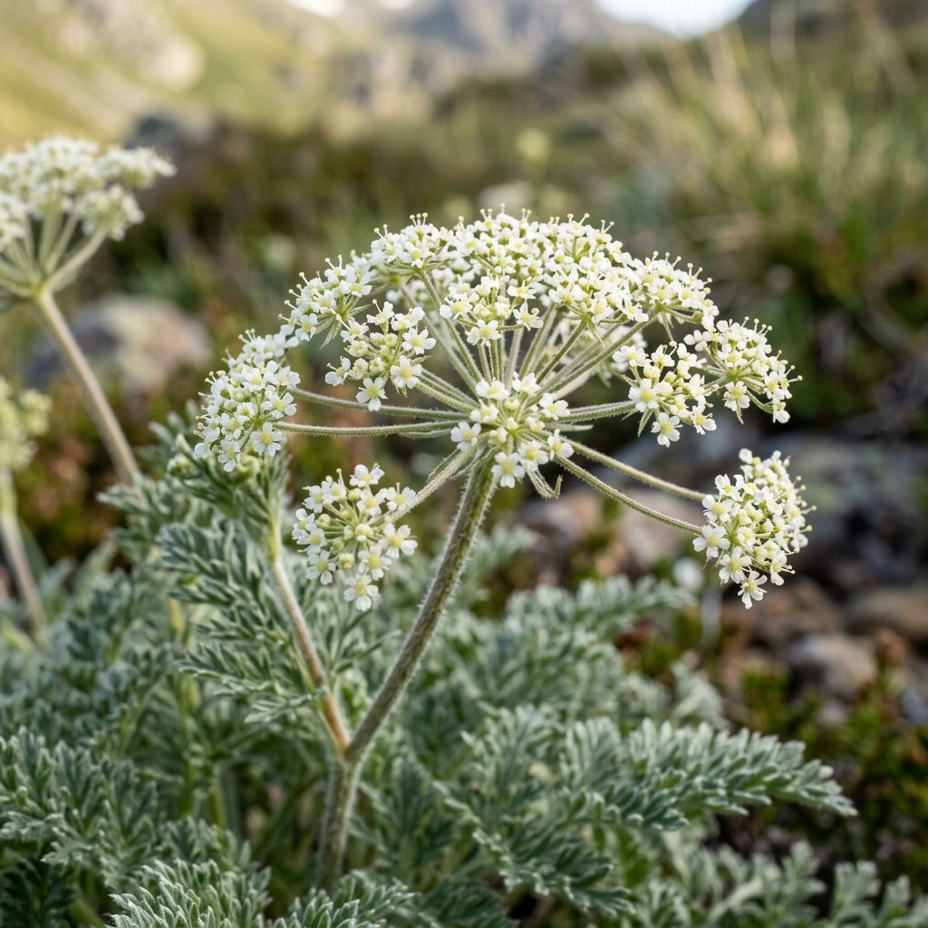 Oreomyrrhis Argentea Flower Seeds For Planting