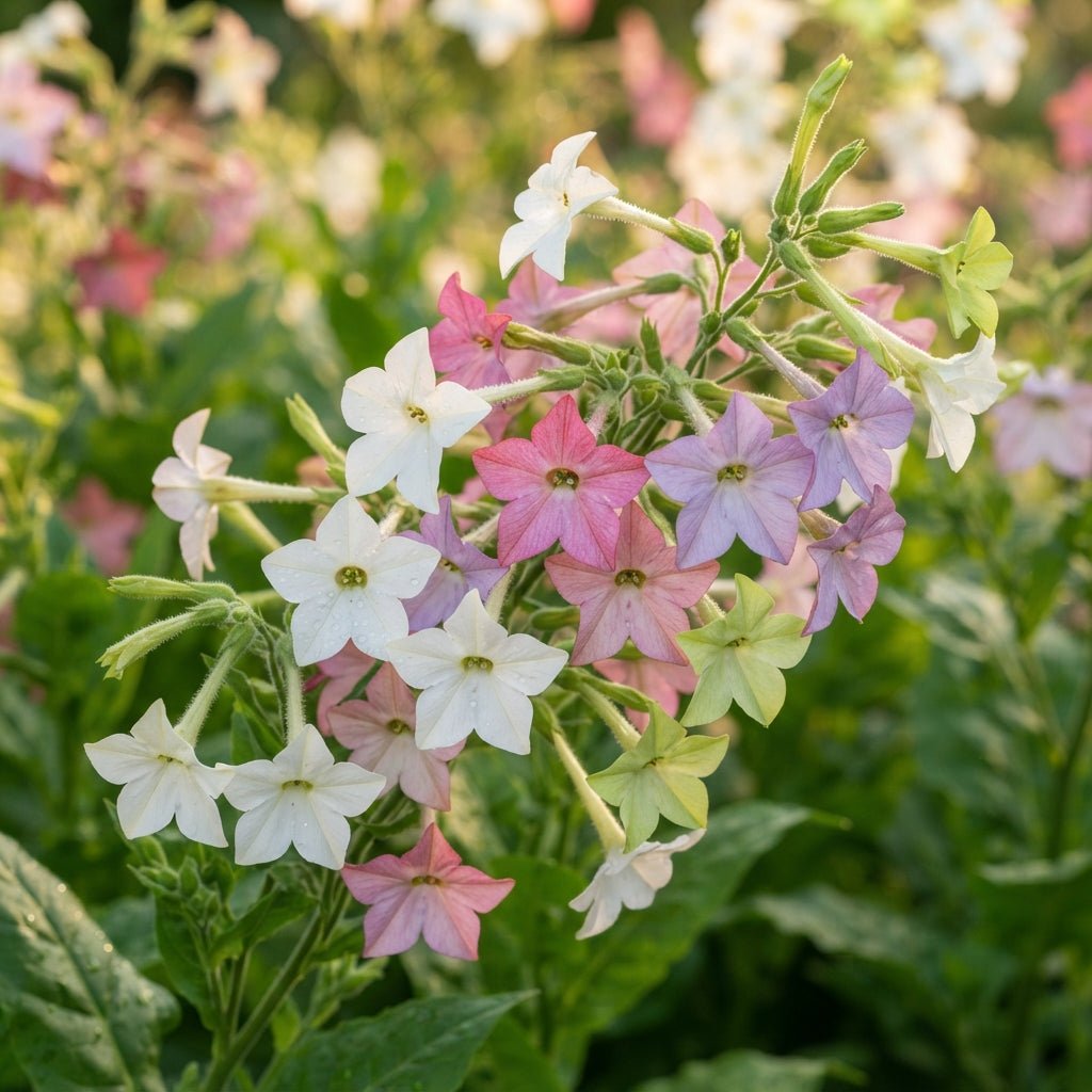 Meadow Tobacco Seeds - Nicotiana Flower Seeds for Garden