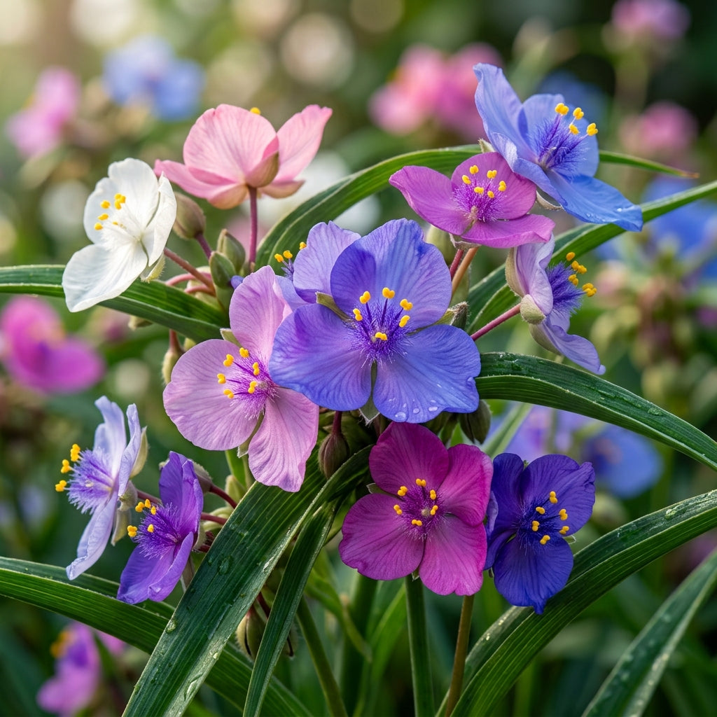 Tradescantia Spiderwort Flower Seeds - Spiderwort Flower Seeds for Garden