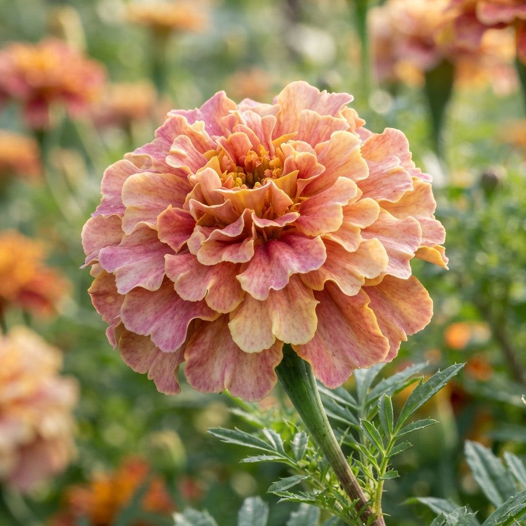 Marigold French Strawberry Blonde Seeds for Planting