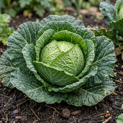 Cabbage Seeds Vegetable Plant for Garden Growing