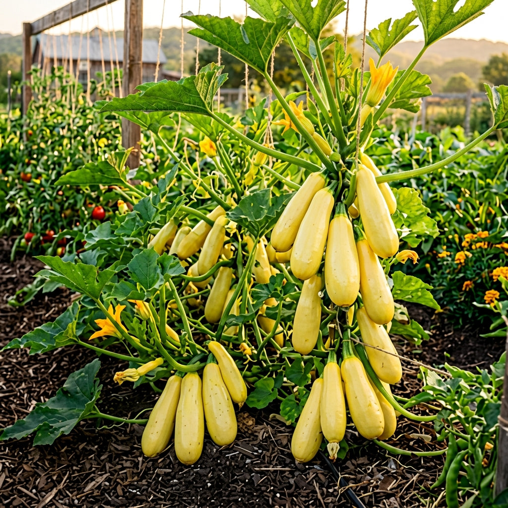 Summer Moonbeam F1 Squash Seeds – Hybrid Squash Seeds for Home Garden