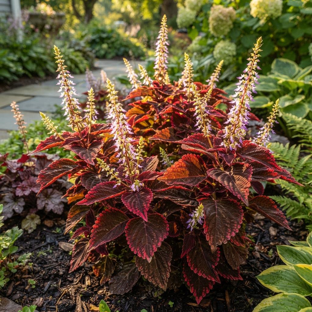 Sun Chocolate Covered Cherry Coleus Seeds for Garden Planting