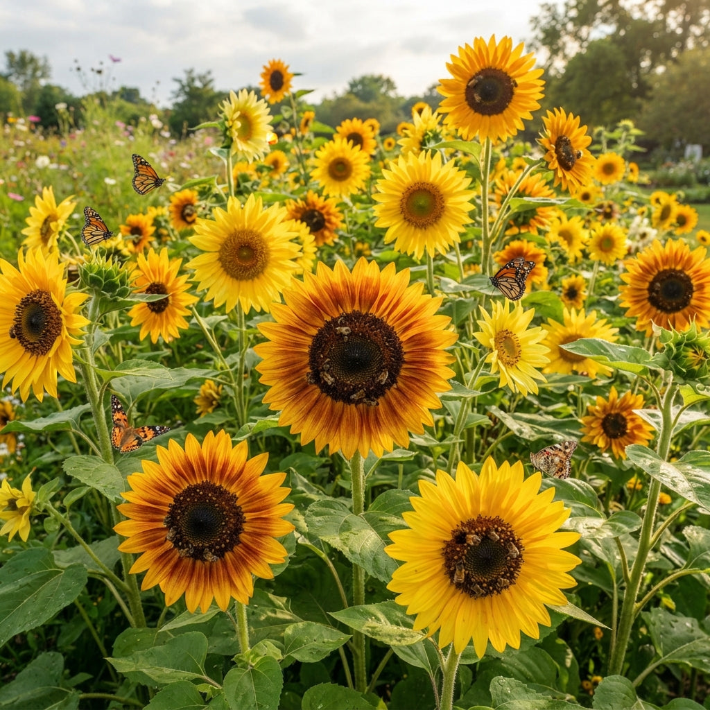 Common Sunflower Helianthus annuus Seeds - Sunflower Seeds for Garden