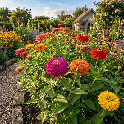 Super Giant Zinnia Mix Flower Seeds For Planting