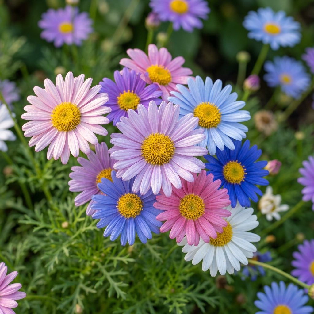 Swan River Daisy Mixed Flower Seeds For Planting