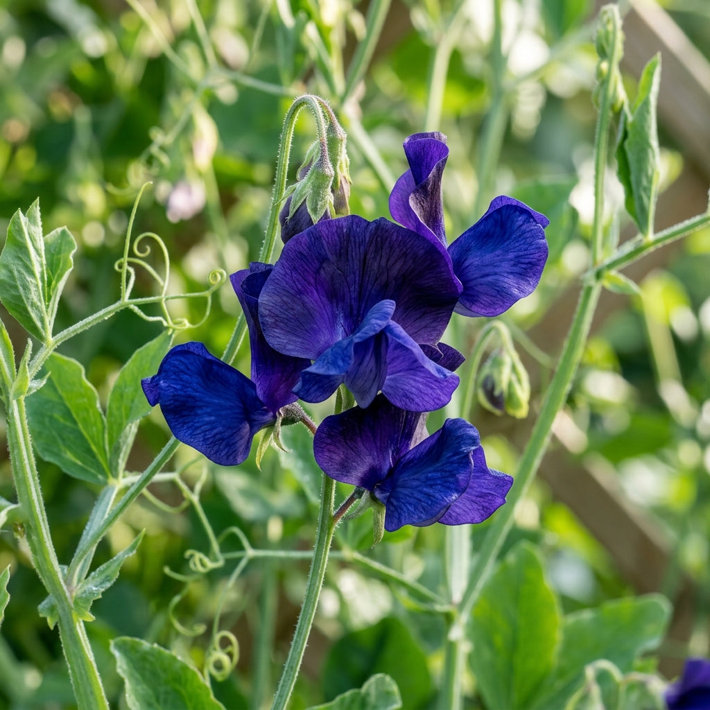 Sweet Pea Royal Navy Blue Flower Seeds For Planting