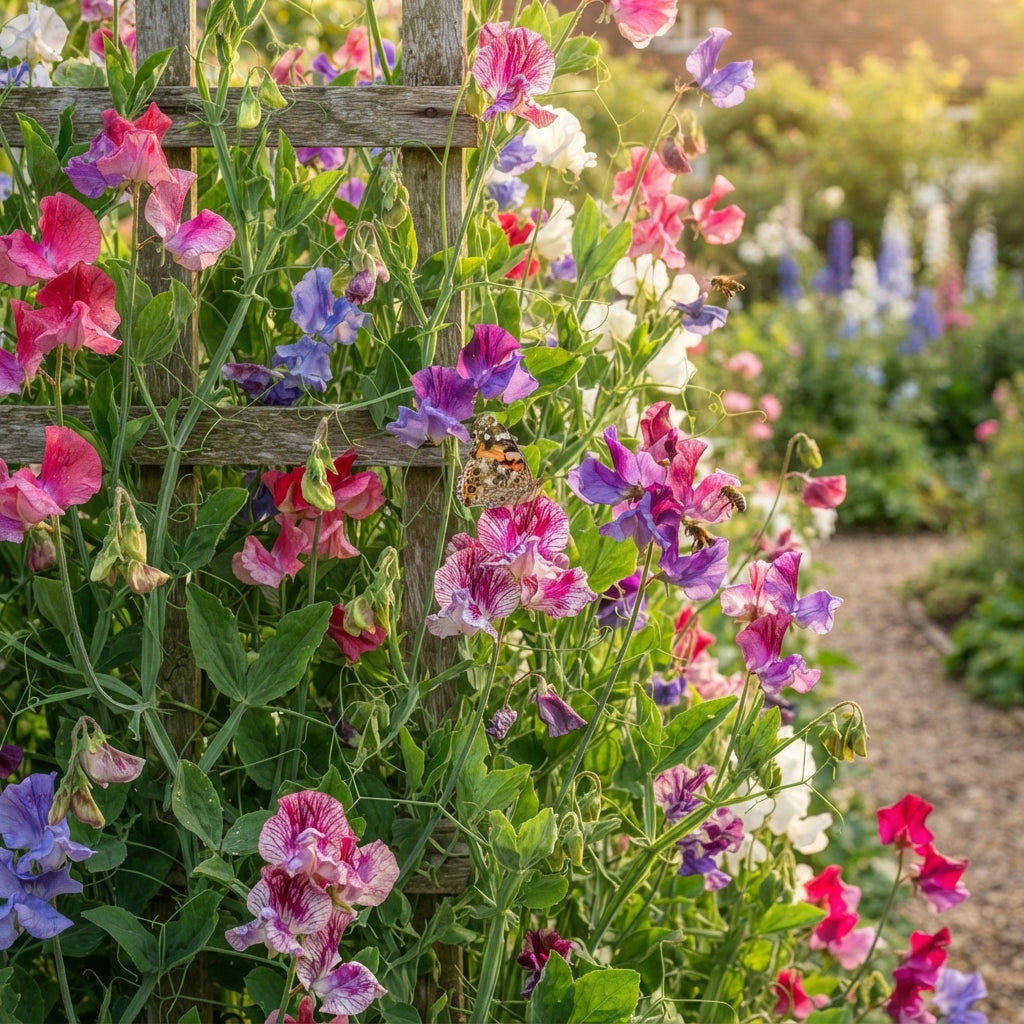 Sweet Pea Streamer Mix Seeds for Planting