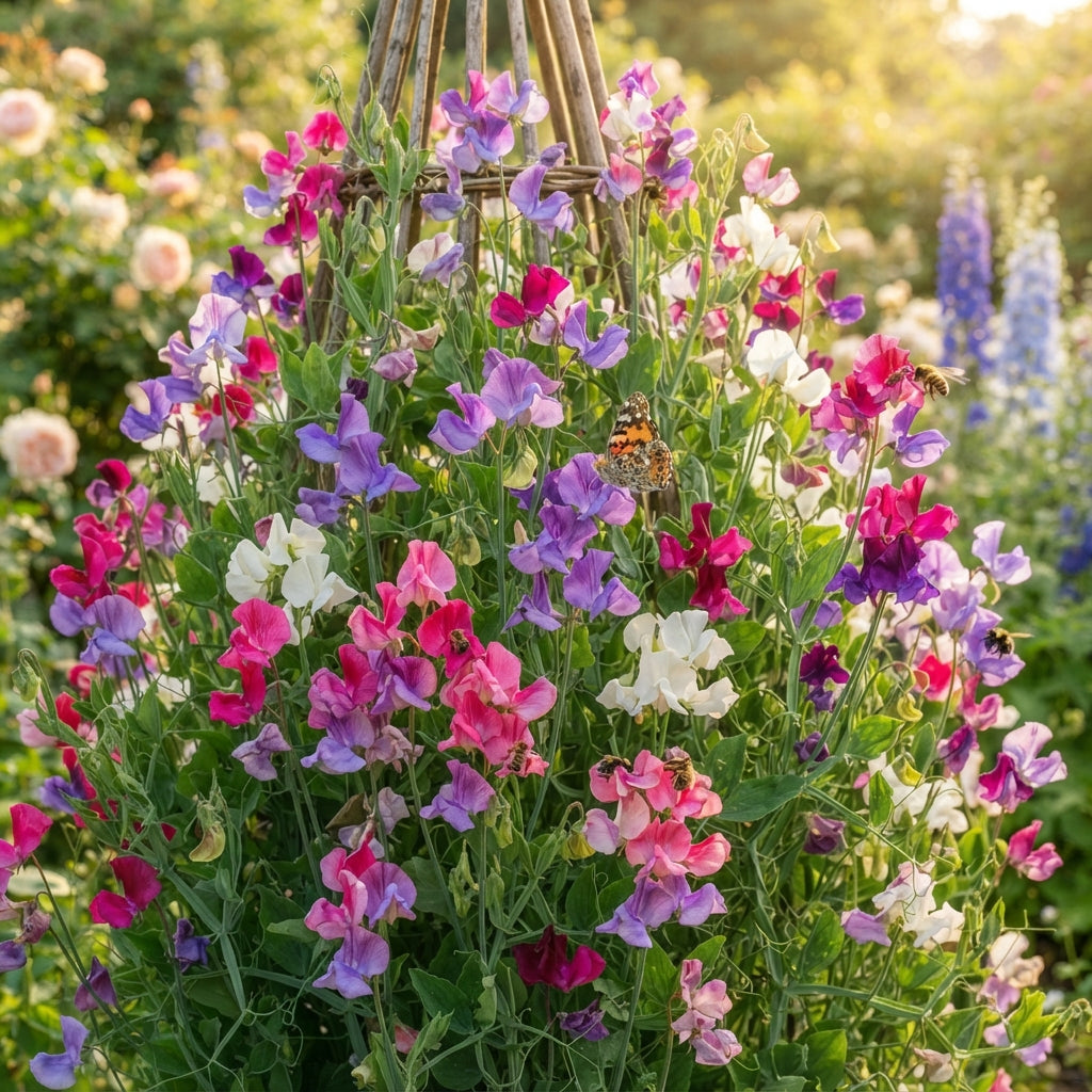 Lathyrus odoratus (Sweet Pea) Flower Seeds for Planting