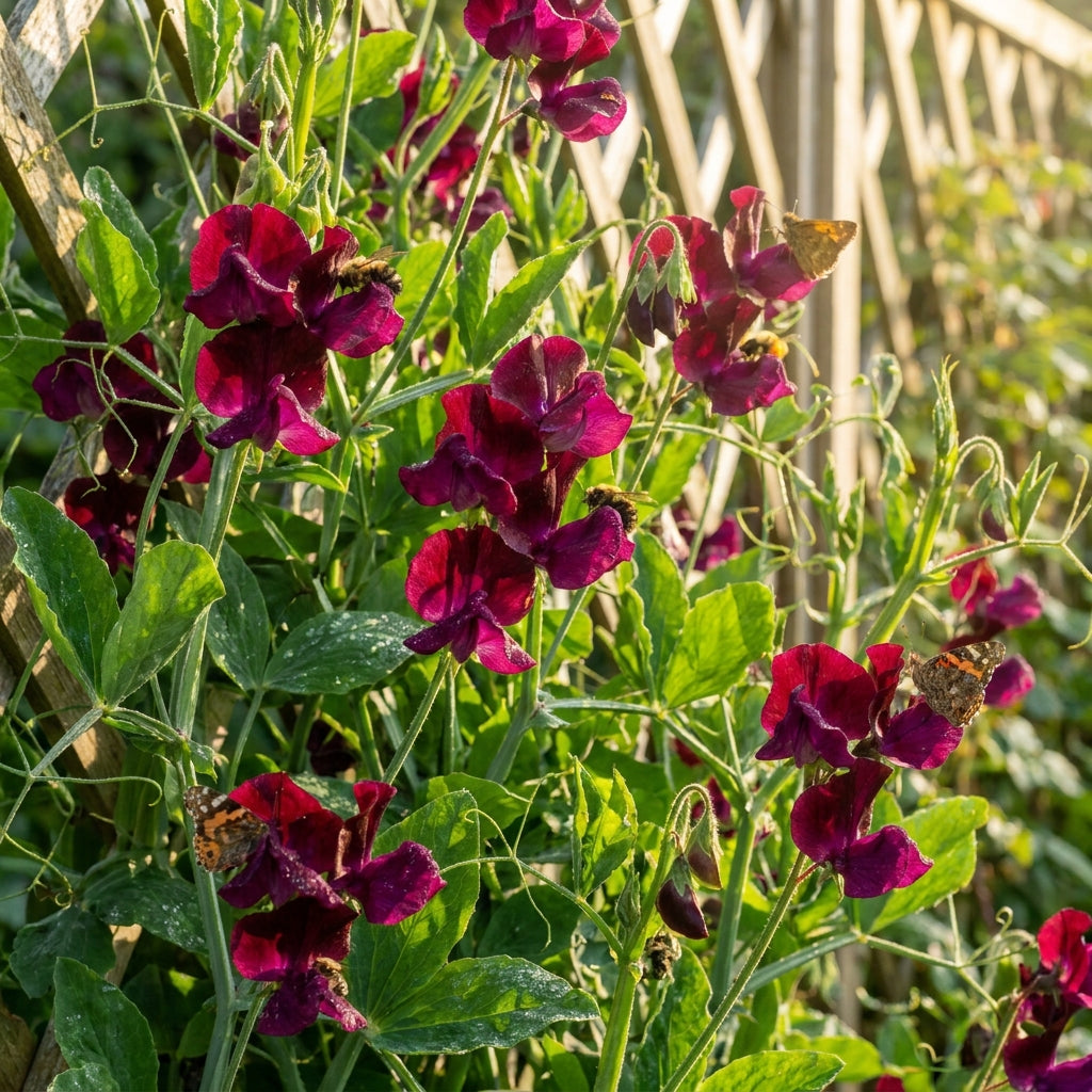 Sweet Pea Beaujolais Flower Seeds for Planting