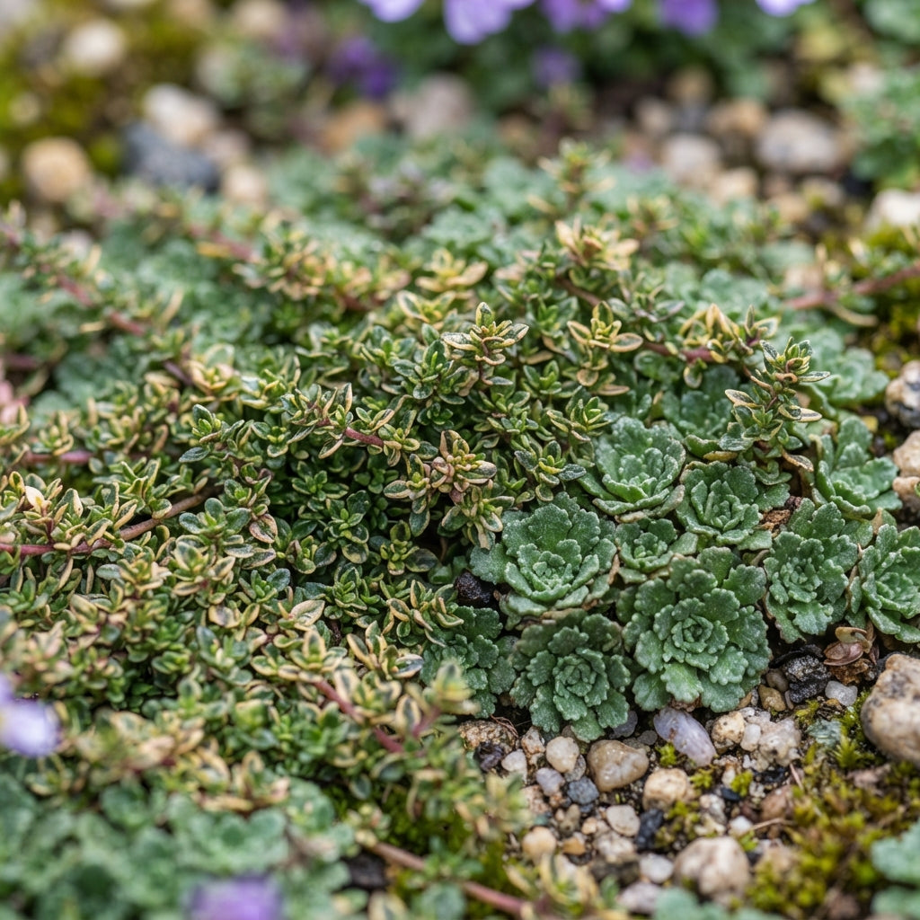 Rainbow Creeping Thyme and Mixed Rock Cress Seeds for Planting