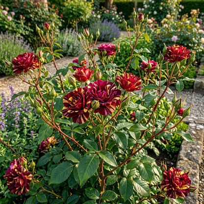 Tiger Stripes Rose Seeds – Striped Garden Roses