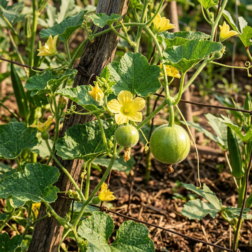 Tinda Seeds – Indian Round Gourd Seeds for Home Gardening