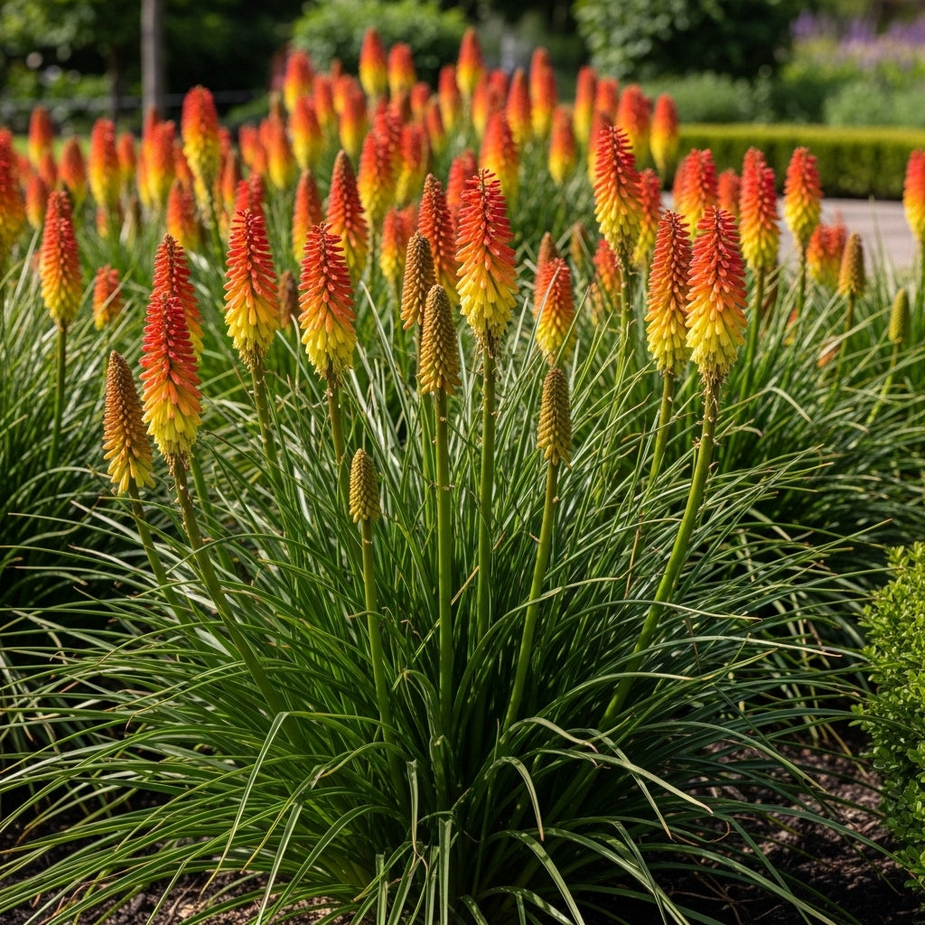 Torch Lily Flower Seeds for Decorative Outdoor Garden Borders