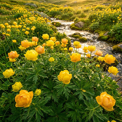 Trollius europaeus Flower Seeds for Planting