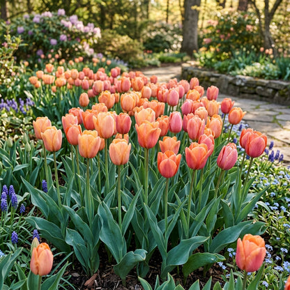 Tulip Annie Schilder Flower Seeds for Spring Garden Planting